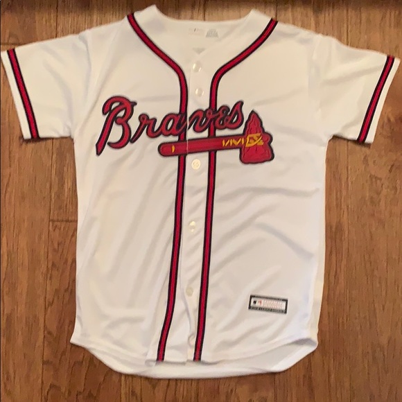 atlanta braves youth baseball jersey